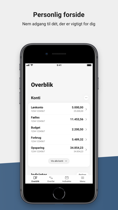 Sydbanks Mobilbank Privat Screenshot