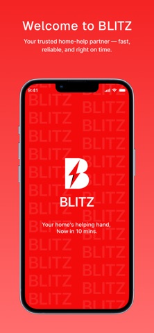 Blitz - Cleaning Services screenshot