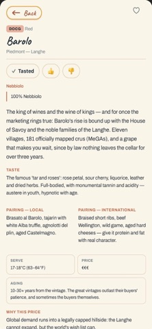 Italian Wine Atlas iPhone screenshot