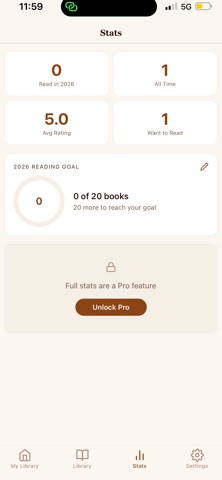My Library: Book Tracker & Log iPhone screenshot