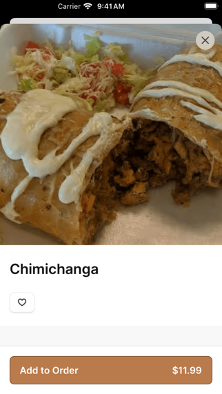 Cocina Doña Chuyita iPhone screenshot 4 - Food & Drink app