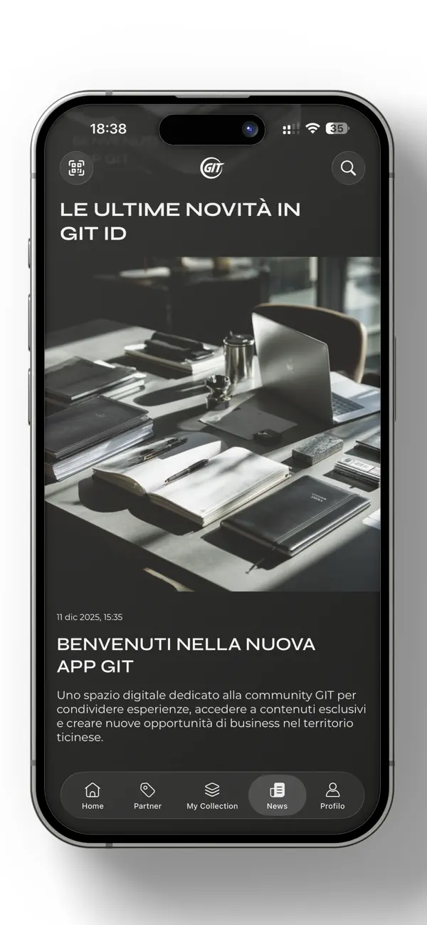 #4. GIT ID (iOS) Door: Dismart Sagl