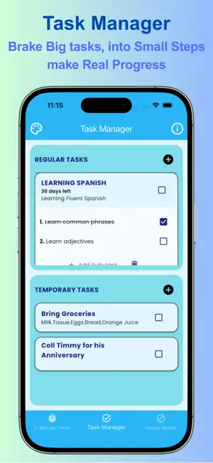 Plus7 - Quit Procrastination screenshot 2