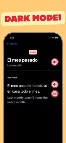 Colombian Spanish Words screenshot