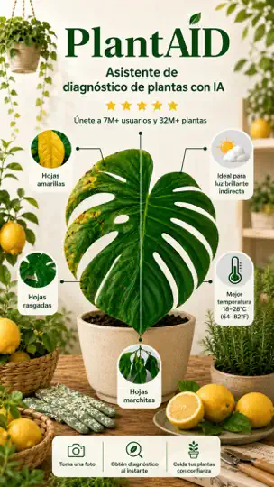 Captura de pantalla de PlantAID: Identifica & Cuida en iPhone 1