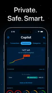 copilot: track & budget money iphone screenshot 1