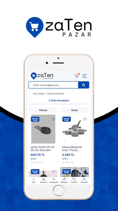 zaTen Pazar Screenshot