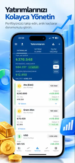 FinansCepte+ Döviz & Altın screenshot 2