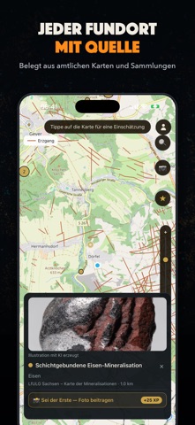 Orecast: Mineralien Fossilien iPhone screenshot 4