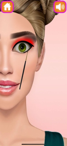 Halloween Makeup Salon Game iPhone screenshot
