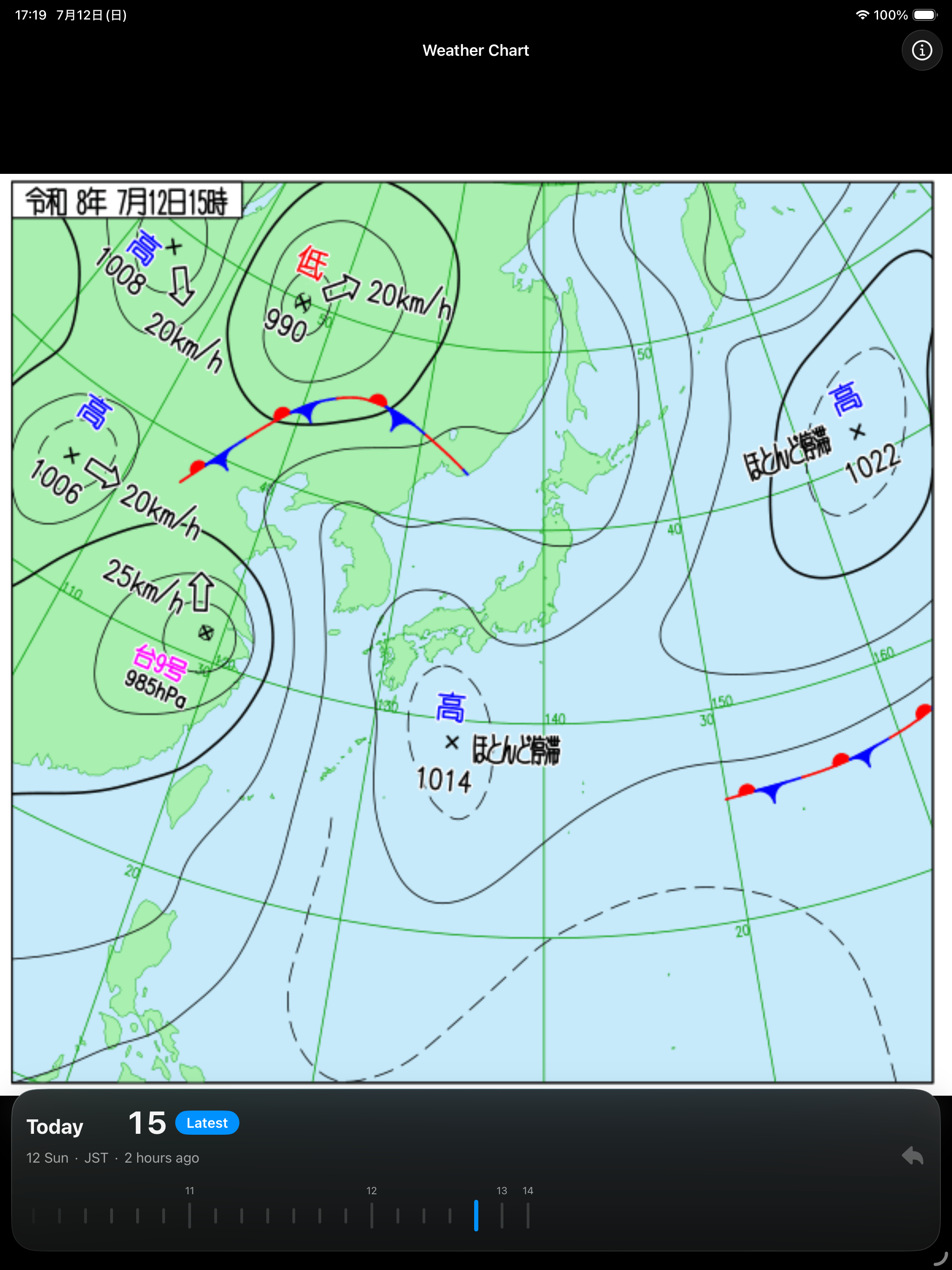 Japan Weather Chart screenshot 7