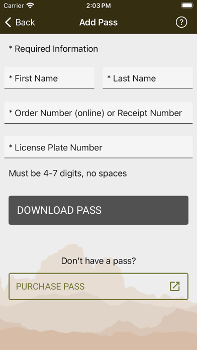 Utah State Parks Screenshot