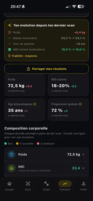 BodyScan IA screenshot 1