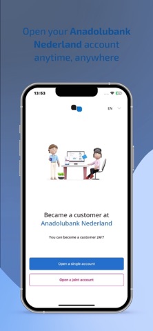 Anadolubank Nederland N.V. iPhone screenshot
