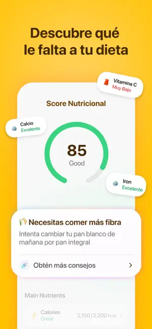 Fitia: Contador de Calorías iPhone screenshot 5