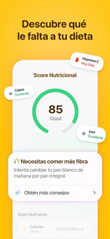 Fitia: Contador de Calorías iPhone screenshot 5