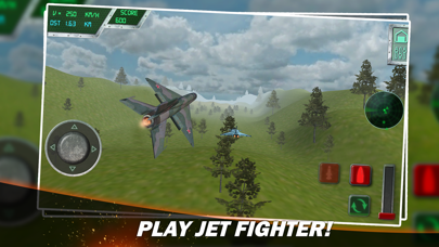 Jet Fighter Airplane Racing Screenshot