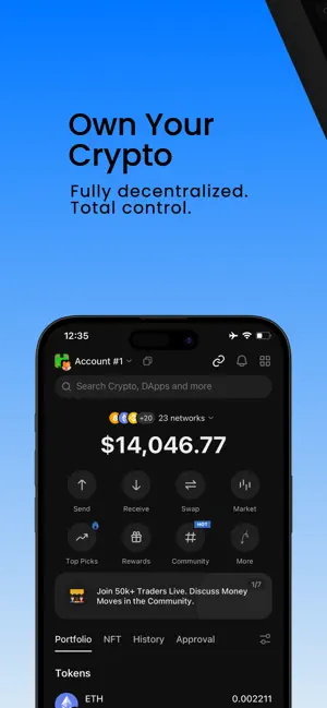 Bitrabo: Crypto Wallet, Web3 screenshot 1