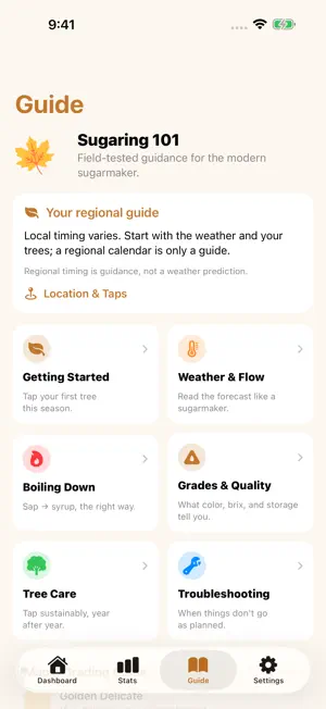 LuckySap: Maple Syrup Tracker screenshot 4