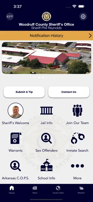 Woodruff County Sheriff AR screenshot 1