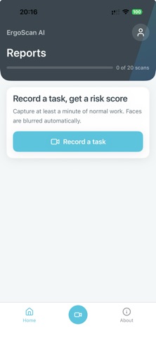 ErgoScan AI Screenshot 1 of 5