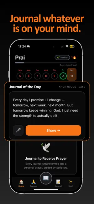 Prai – Journal & Pray screenshot 3