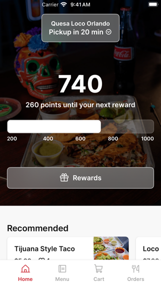 Quesa Loco iPhone screenshot 1 - Food & Drink app