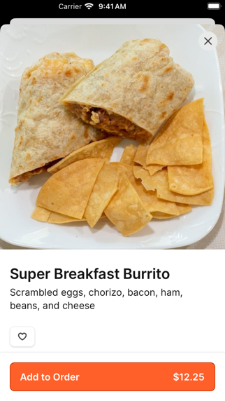 El Faro Méxican Foods iPhone screenshot 4 - Food & Drink app