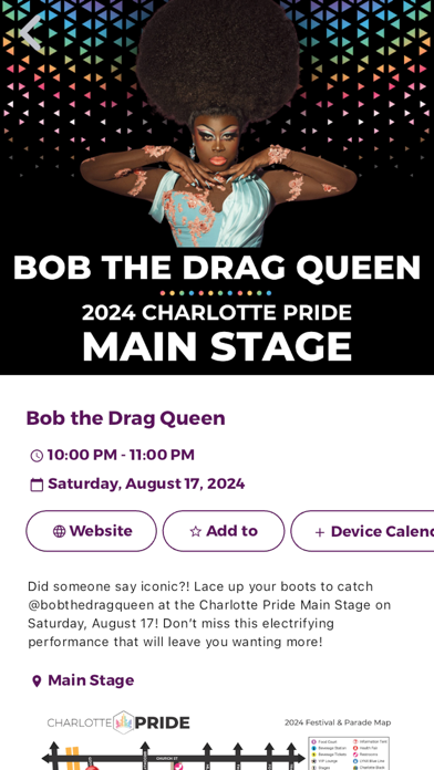 Charlotte Pride Screenshot