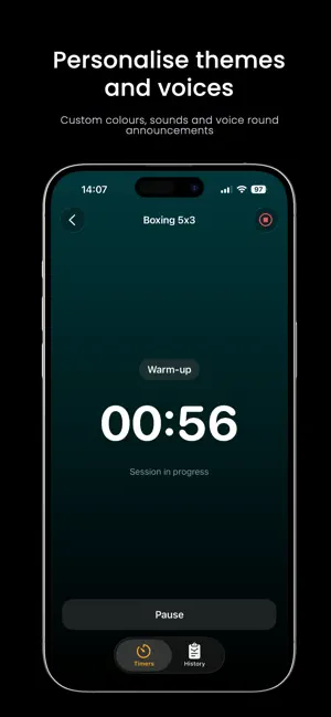 Rounds: Interval Timer screenshot 3