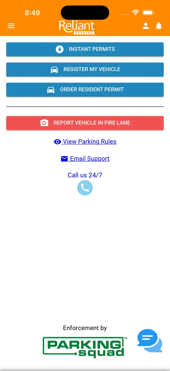 Screenshot #2 pour Reliant Parking - Residents