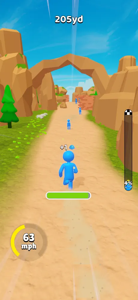 Slingshot Stickman!‑App screenshot 2