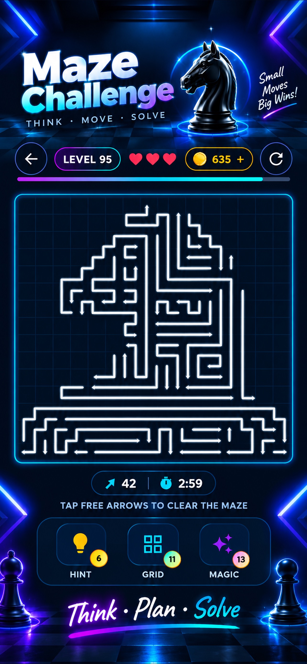Screenshot 4 of Arrow Puzzle: Escape Maze