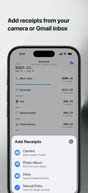 QuickReceipts Smart Scanner screenshot 3