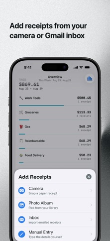 QuickReceipts Smart Scanner Screenshot 3 of 9