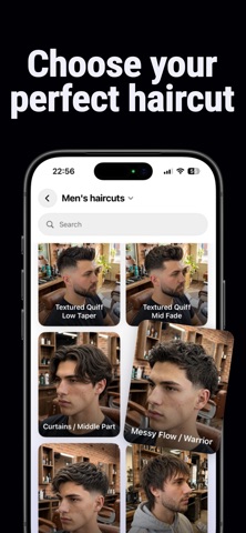 CutG: Haircuts & Face Shape iPhone screenshot 2