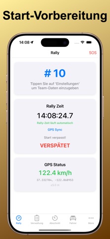 OldTimer Rally Timer screenshot