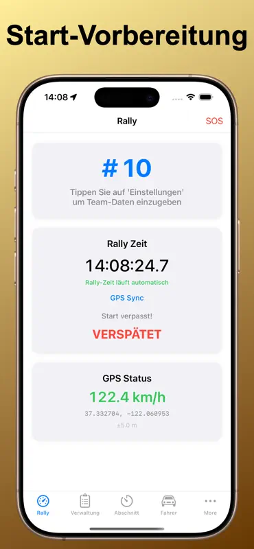 OldTimer Rally Timer screenshot 1 of 9