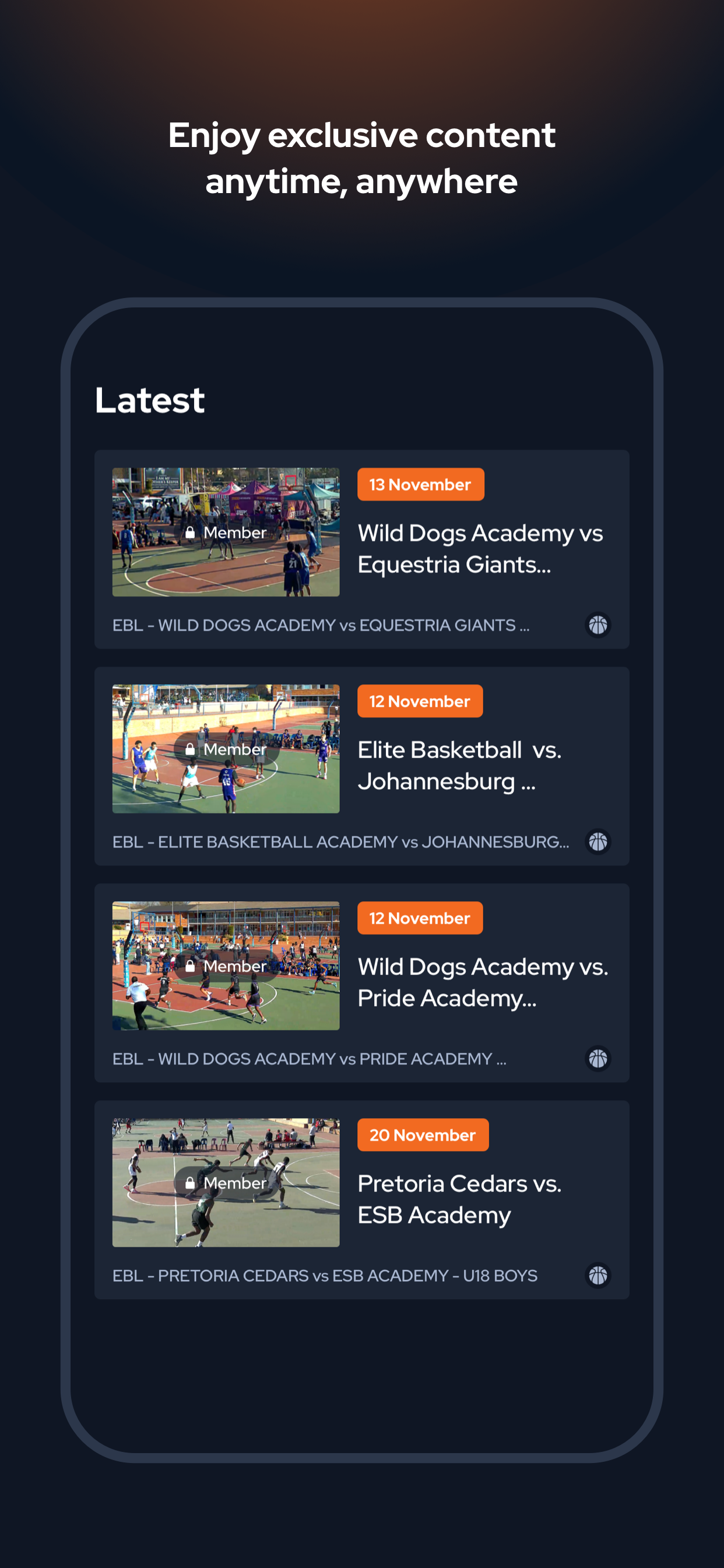 Playstream Network screenshot 2