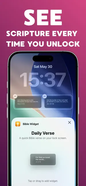 Bible Widget: Verse of the Day screenshot 1