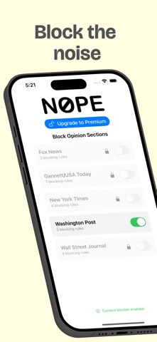 Nopinion Screenshot 1 of 3