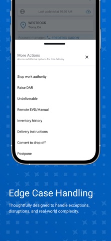 Ecolab Verified Delivery 2.0 iPhone screenshot
