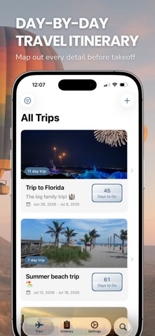 Pocket Trip Planner Screenshot 1 of 8