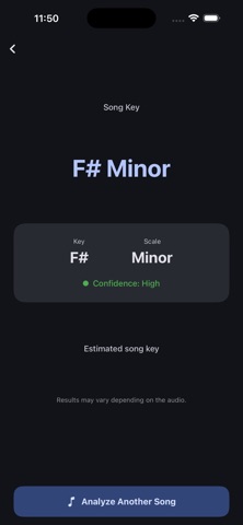 Song Scale Finder Screenshot 4 of 4