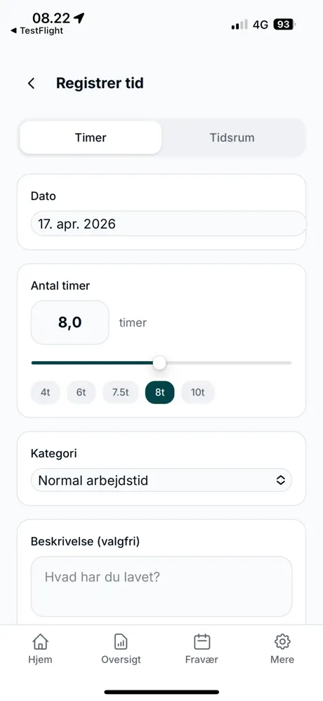 SogneTid screenshot 3