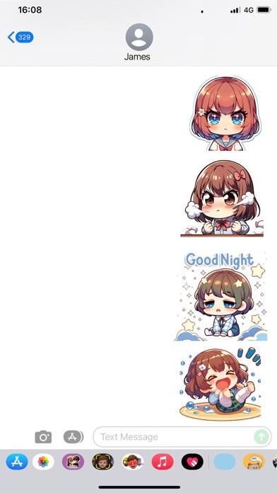 Screenshot #3 pour Lisa | Cute Stickers