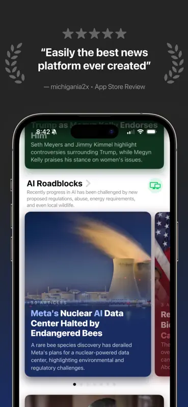 Particle: Personalized News screenshot 1 of 5