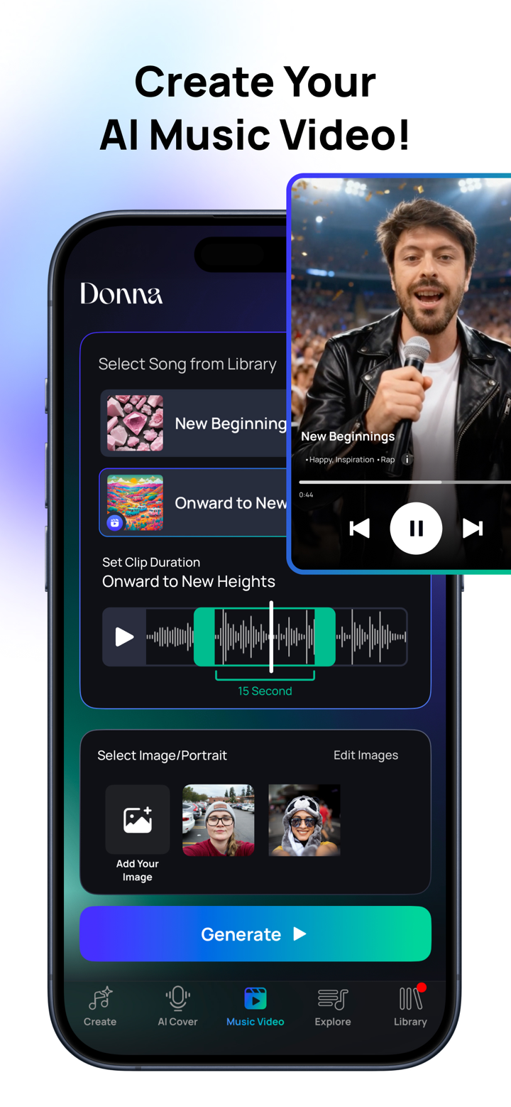 Donna AI Song & Music Maker screenshot 4