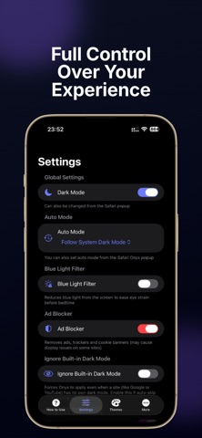 Onyx - Dark Mode Screenshot 7 of 7