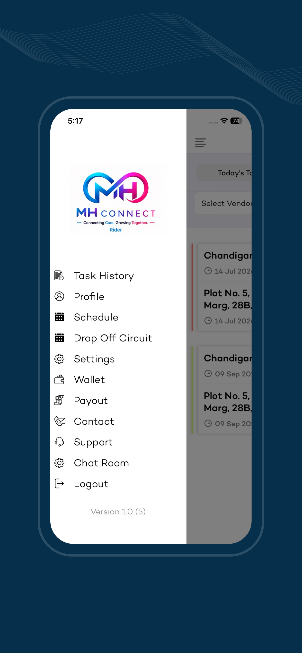 MH Connect Rider screenshot 5